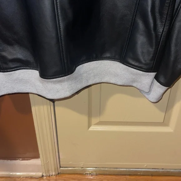 Leather jacket